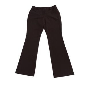 Worthington Brown Modern Fit Wide Leg Trouser Pants Size 8 Women’s
